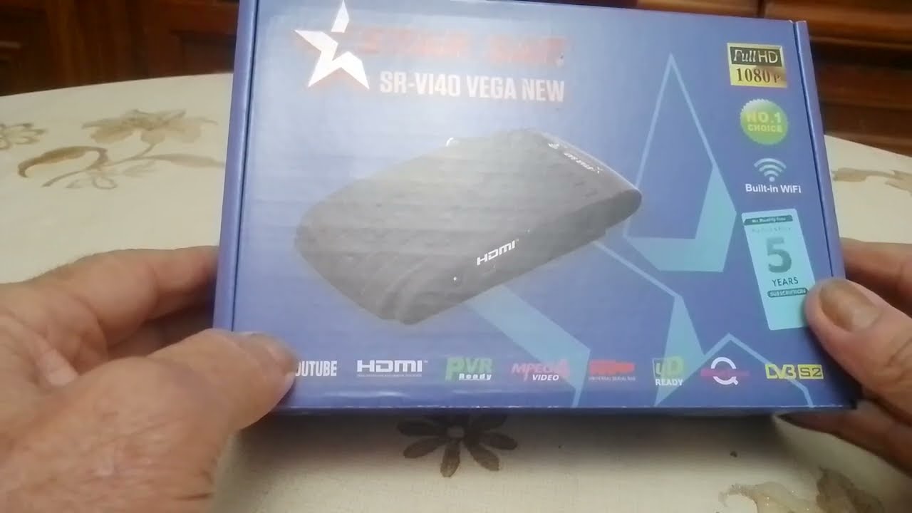 TRES BONNE AFFAIRE AVEC LE DEMO SR-V140 VEGA NEW DE STAR SAT
