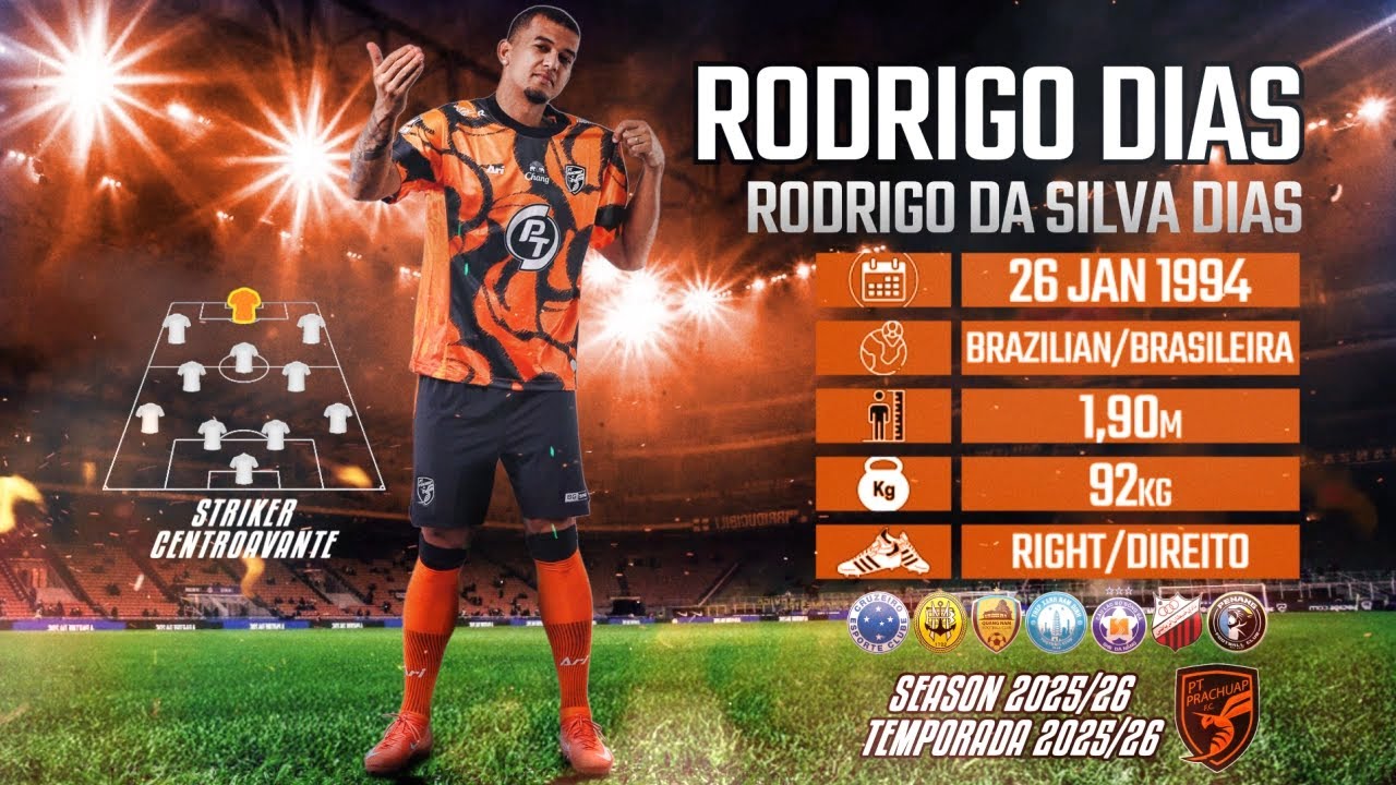 RODRIGO DIAS ⚽ Striker | Centroavante ⚽ Highlights 2025/26