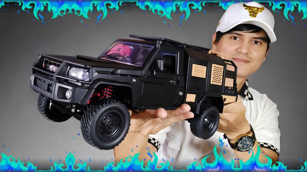 Unboxing Rc Land Cruiser 79 Adventure MN82S Skala 1:12