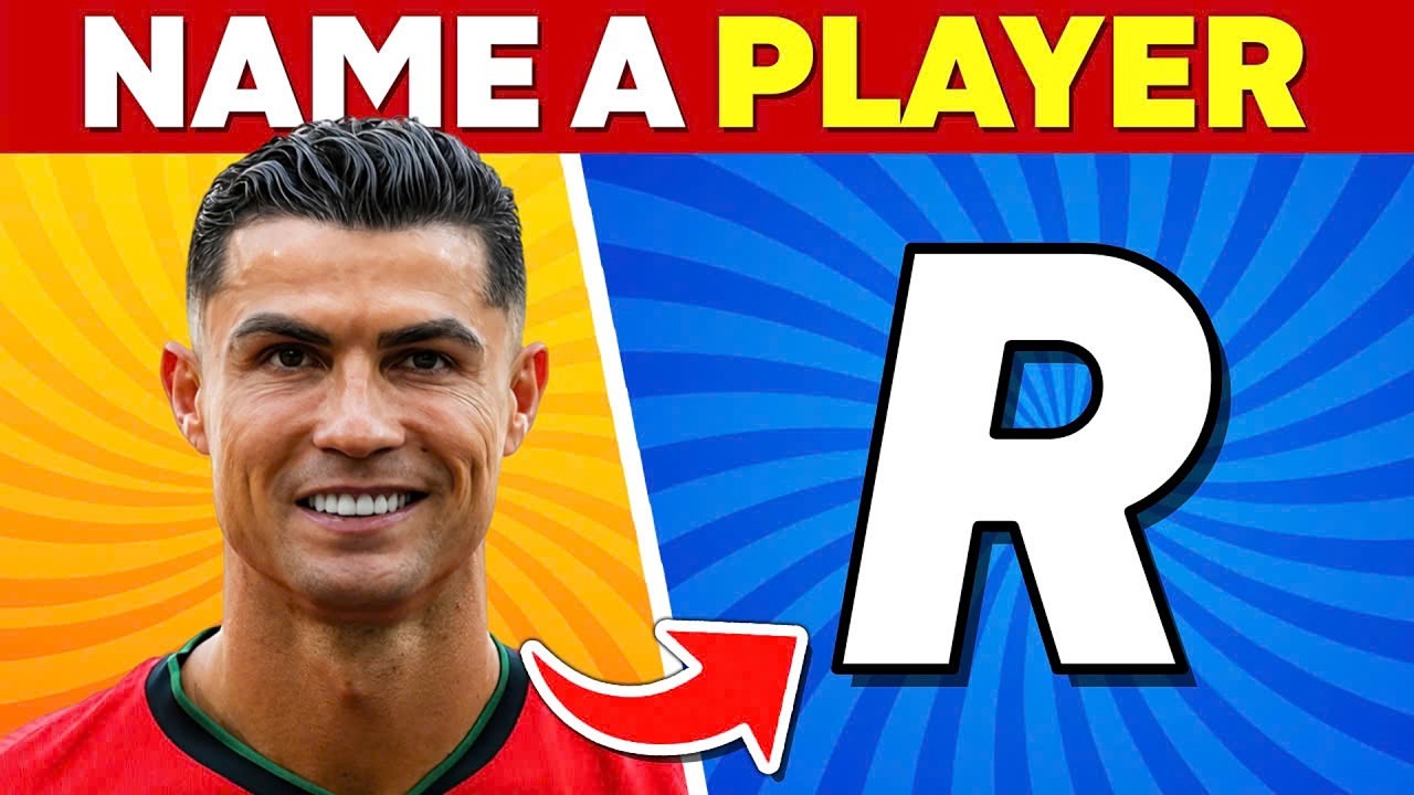 Can you guess the names of football players from A to Z? | FOOTBALL QUIZ 2026⚽🏆