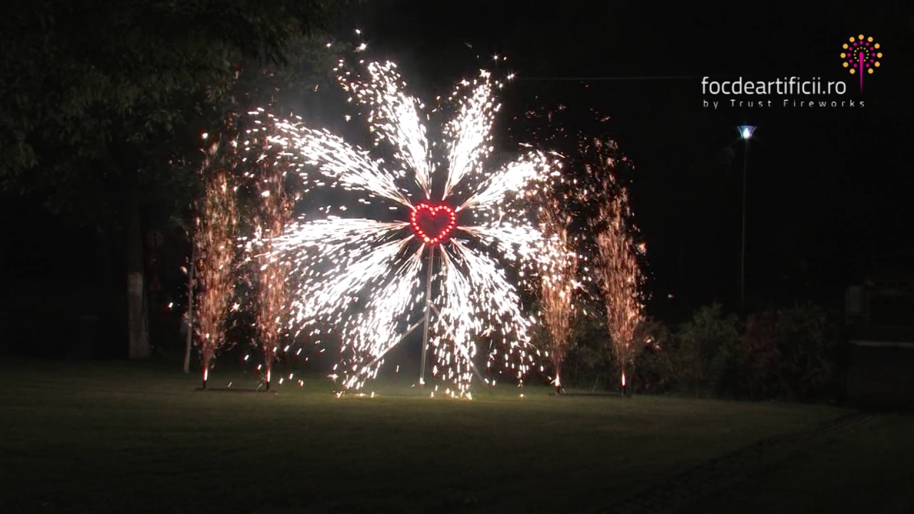 Foc de artificii nunta 2017 by Trust Fireworks