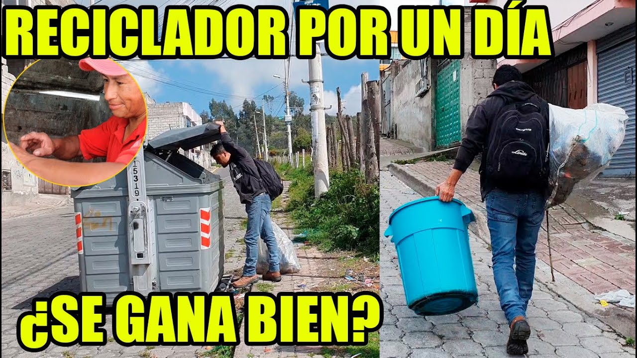 RECICLADOR POR UN DÍA - TODO ESTO GANÉ POR RECICLAR -  ¿SE GANA BIEN? /EL JUANKA
