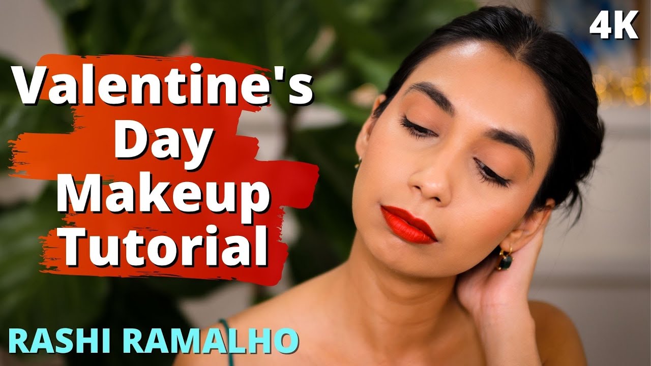 Valentine's Day Makeup Tutorial for Brown Skin
