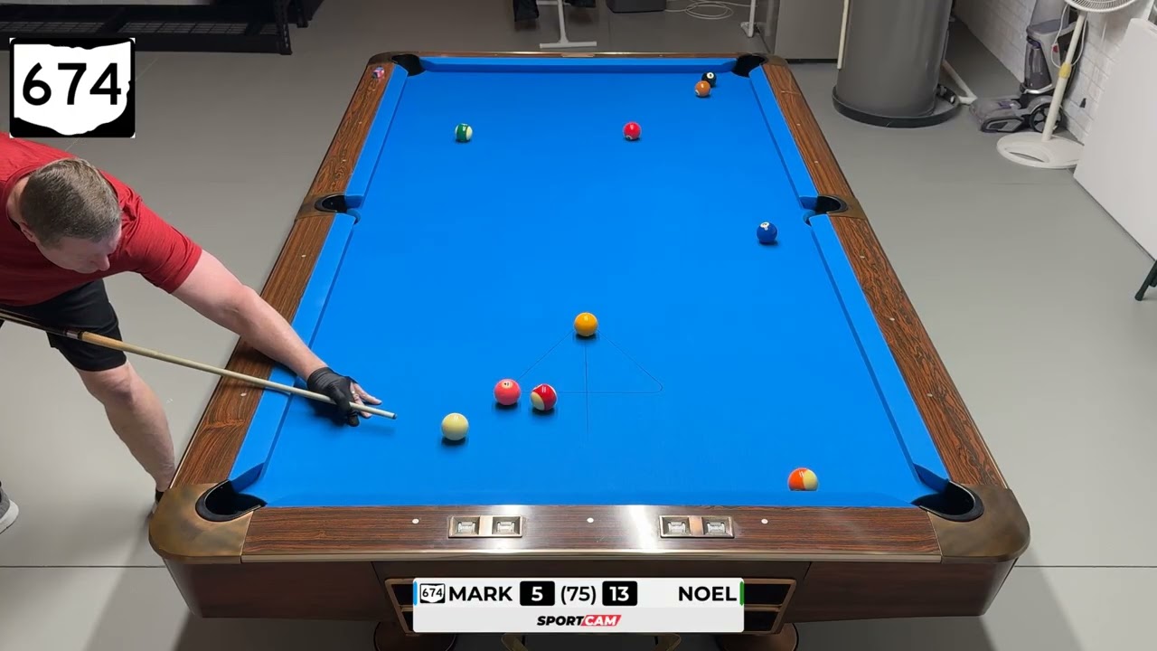 Mark v Noel (75) 3 games 1-22-26 {39 ball run}