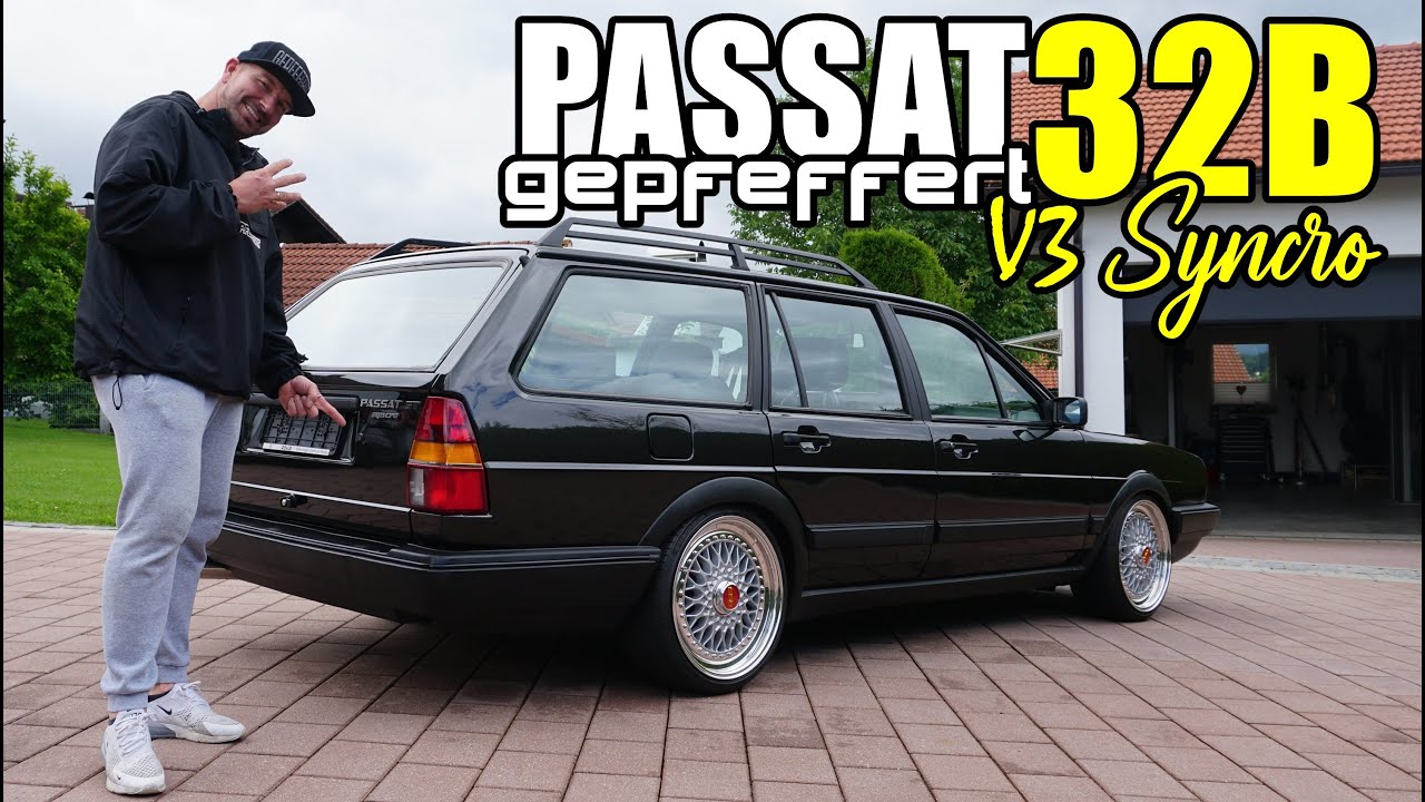 Passat 32B GT Syncro mit gepfeffert V3 und BBS RS 315