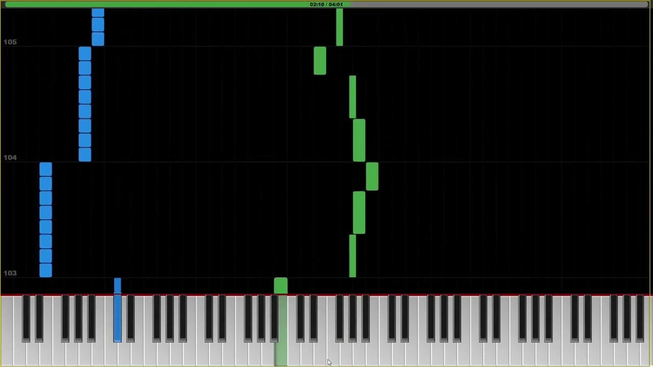 Stratovarius - Hunting High and Low piano tutorial