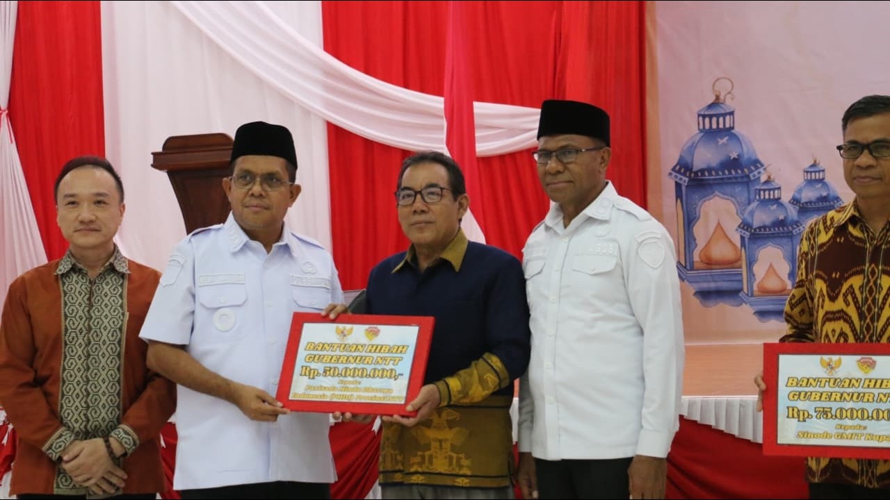 Gubernur NTT Tegaskan Semangat Gotong Royong dalam Buka Puasa Bersama Tingkat Provinsi NTT