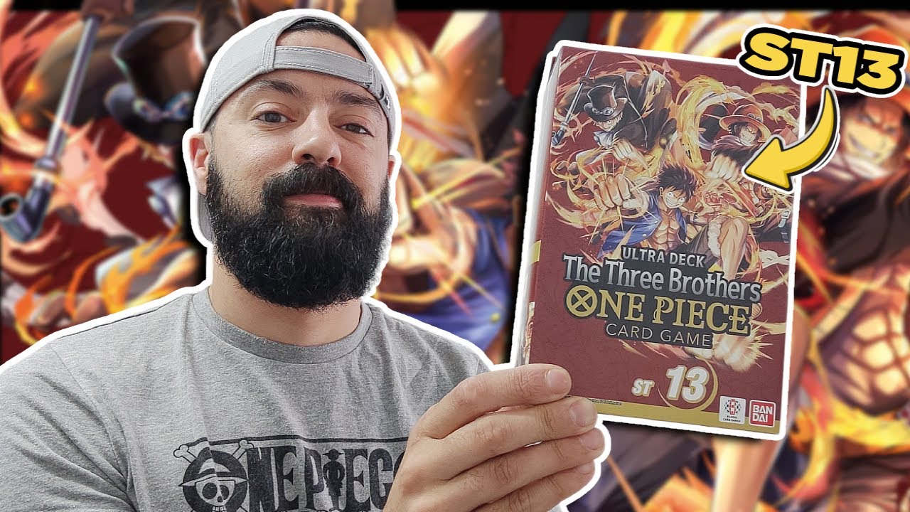 EL MEJOR DECK! ABRO EL ULTRA DECK ST13 THE THREE BROTHERS - ONE PIECE CARD GAME 2024