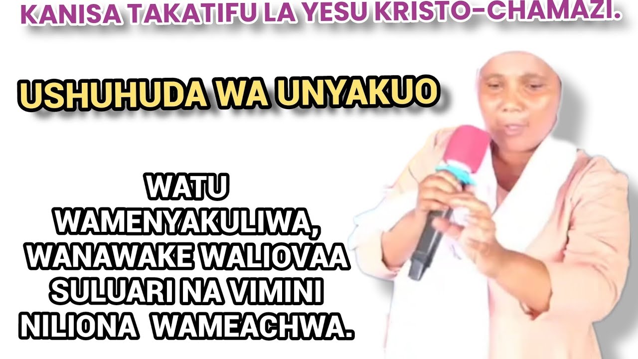 UNYAKUO (RAPTURE) MBINGU ILIPASULIWA NA WATU WALINYAKULIWA NA KUJIFUNGA.