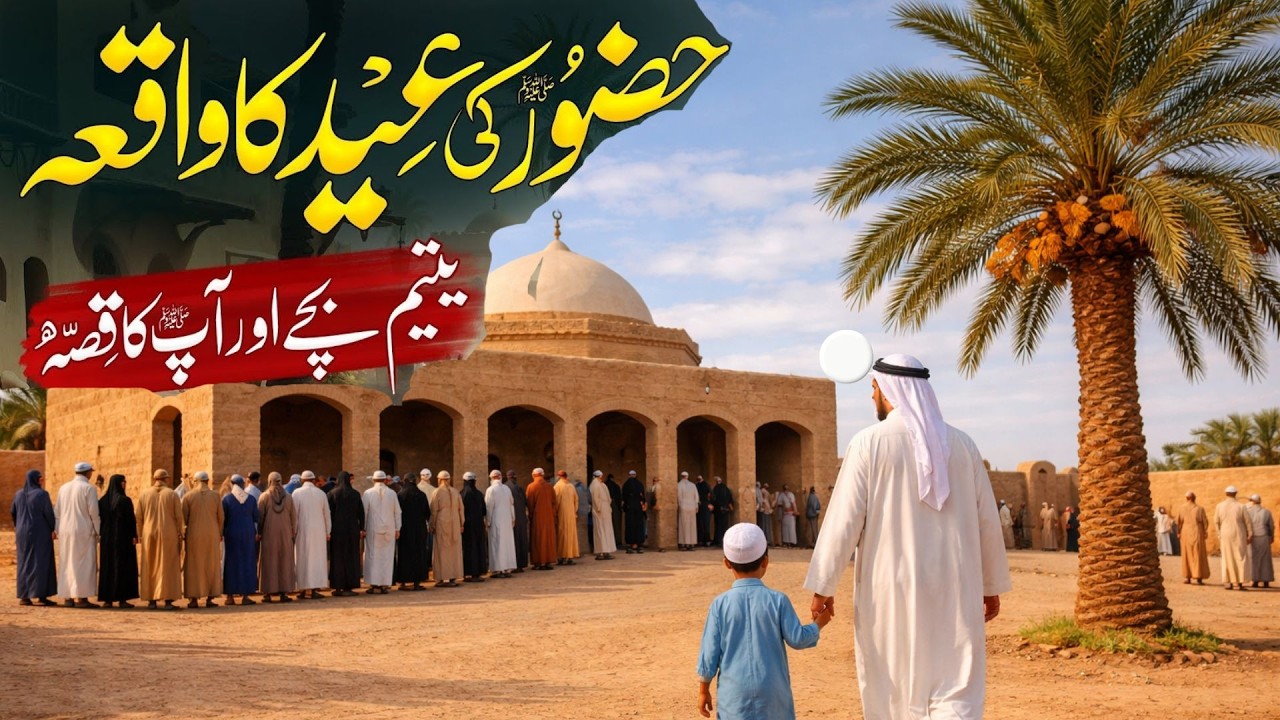 Hazrat Muhammad Saw Ki Methi Eid Ka Waqia | Eid Ul Fitir History | Seerat Un Nabi | Almufeed Islamic