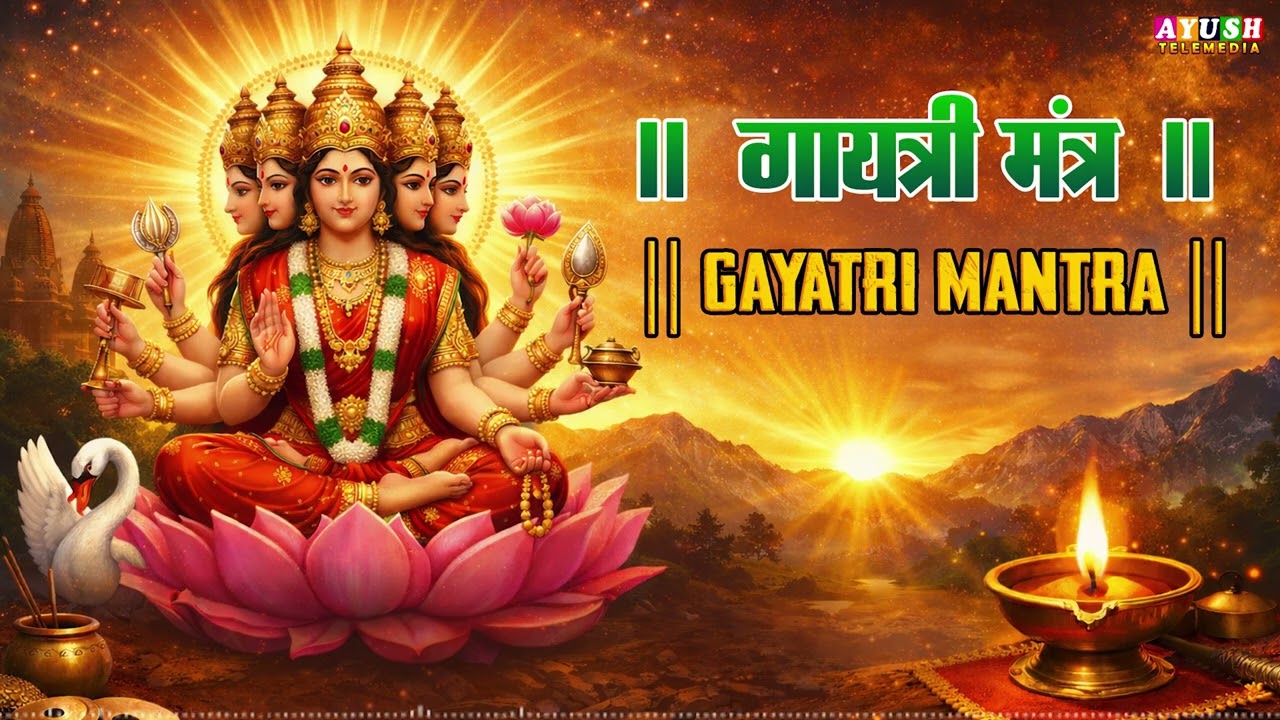 Gayatri Mantra | Non-Stop Gayatri Mantra | 108 times Gayatri Mantra | SpiritualMantra