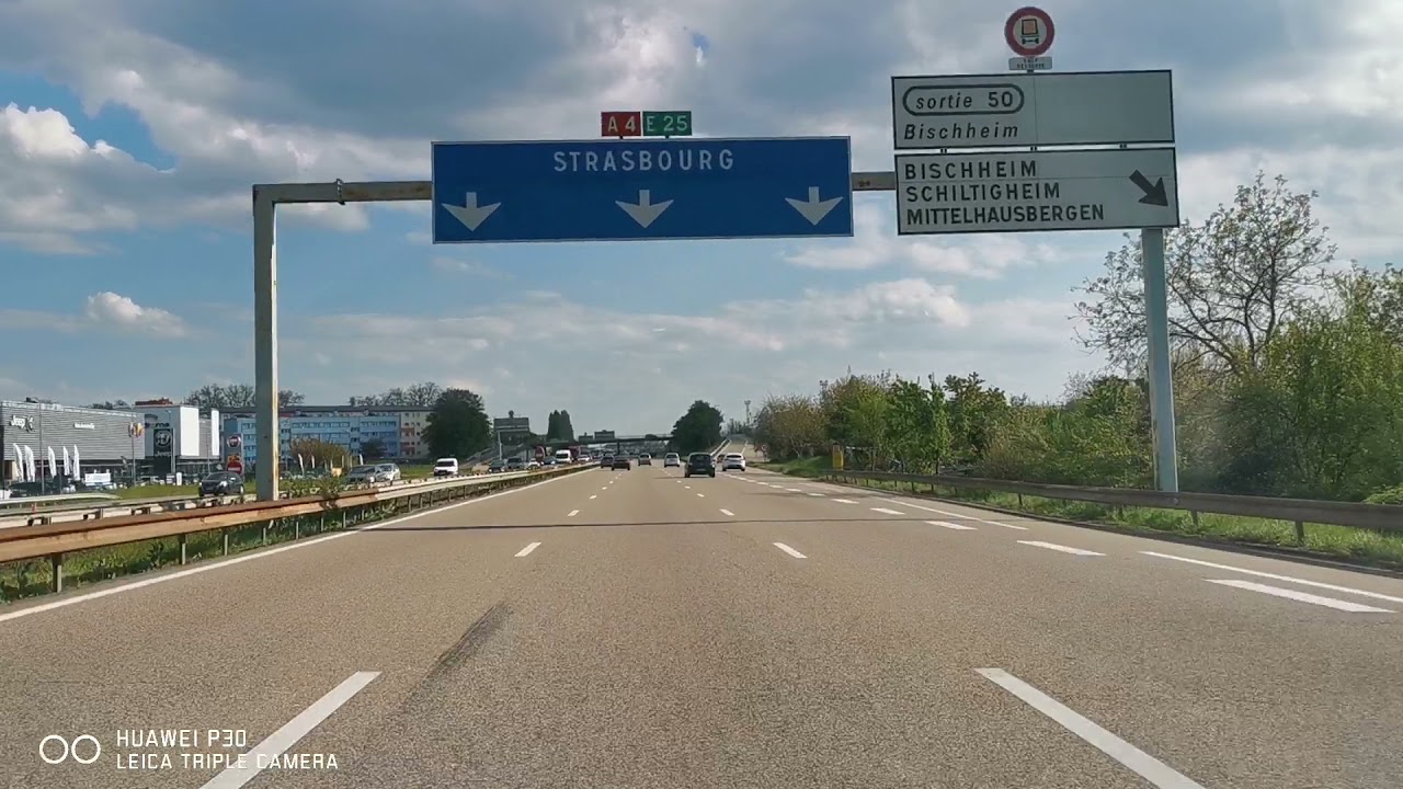 Strasbourg Autoroute A4/E25, Strasbourg, Bas-Rhin 67000, Alsace, France