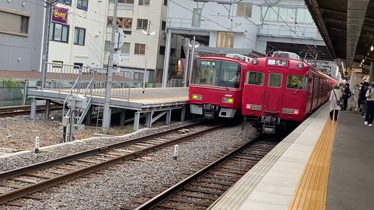 6014f脱走運用・名鉄6000系6014編成走行音(新安城－知立)