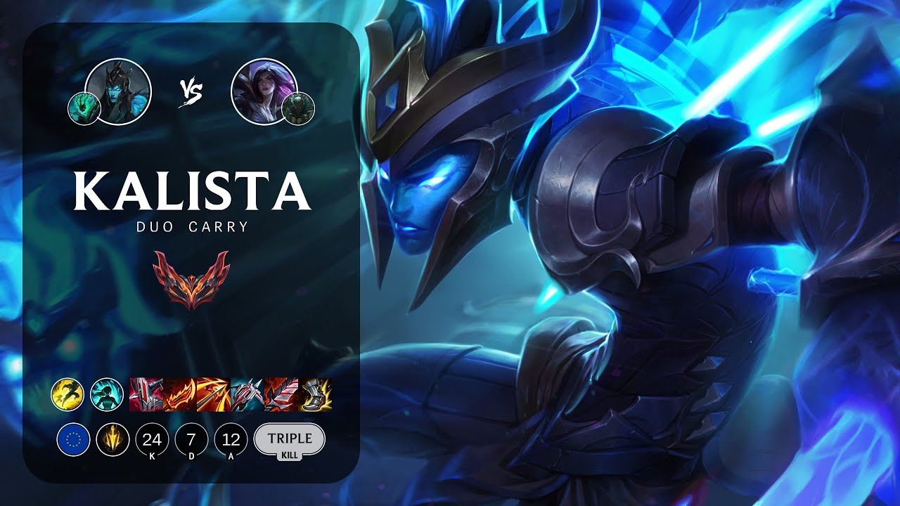 Kalista ADC vs Kai'Sa - EUW Grandmaster Patch 13.4