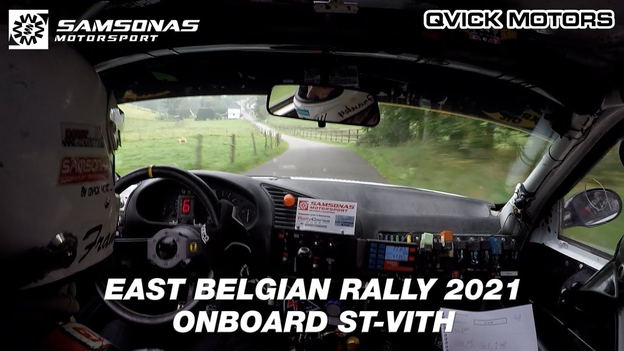 ONBOARD East Belgian Rally 2021 SS St-Vith | BMW M3 E36 Franky Boulat & Peggy de Busser