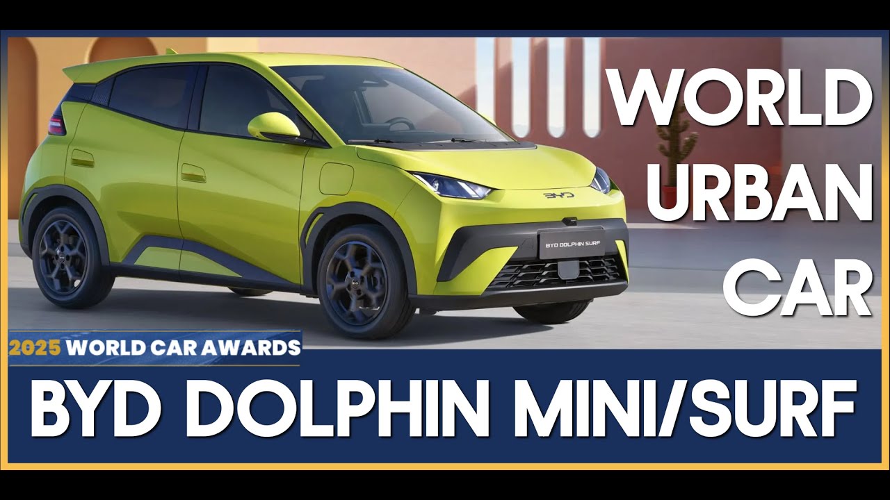 2025 World Urban Car: BYD Seagull / Dolphin Mini / Surf