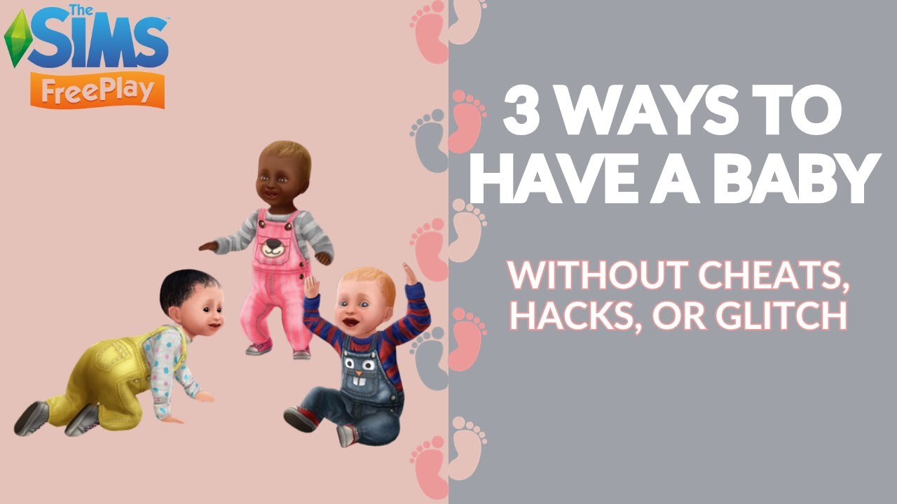 3 Ways to Make a Baby || The Sims Freeplay || Jewell Simmer