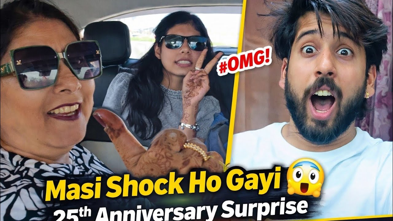 Masi Ko Diya 25th Anniversary Surprise 😍🎉