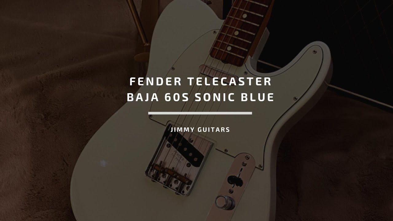 Review Fender Telecaster Baja 60s | Fender | Jimmy Guitars