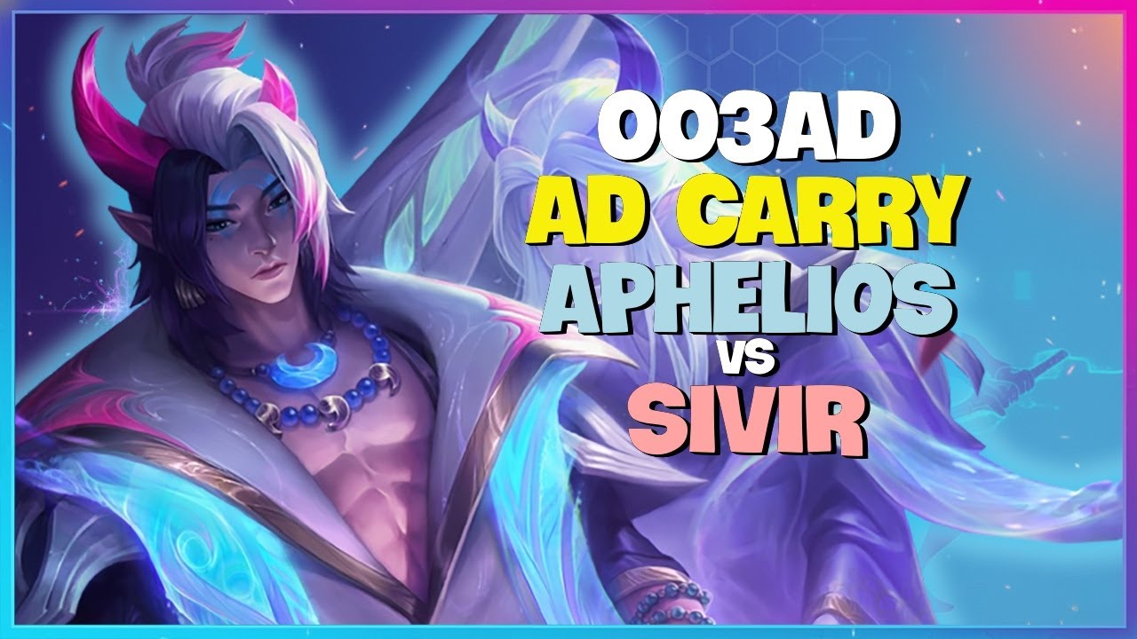 How Rank 1 Challenger 003ad Executes Flawless Aphelios Positioning Engsub