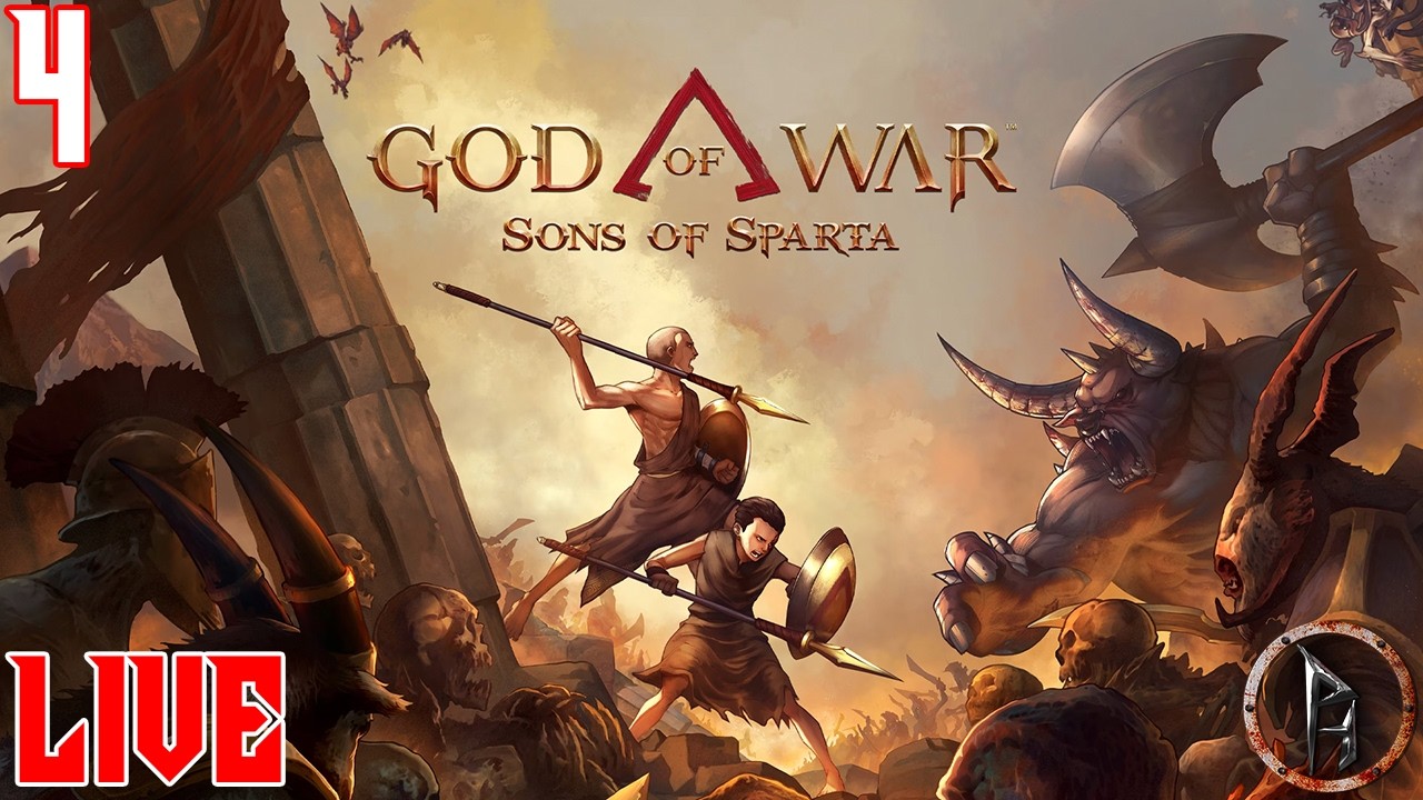 God of War Sons of Sparta | Live | 🔱 Egy kis hétfői szurka-piszka! 🛡️