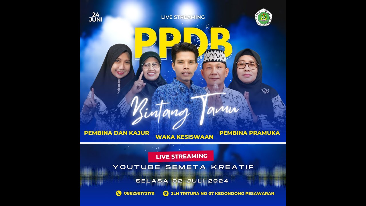 LIVE PPDB TA 2024/2025 EPISODE 1