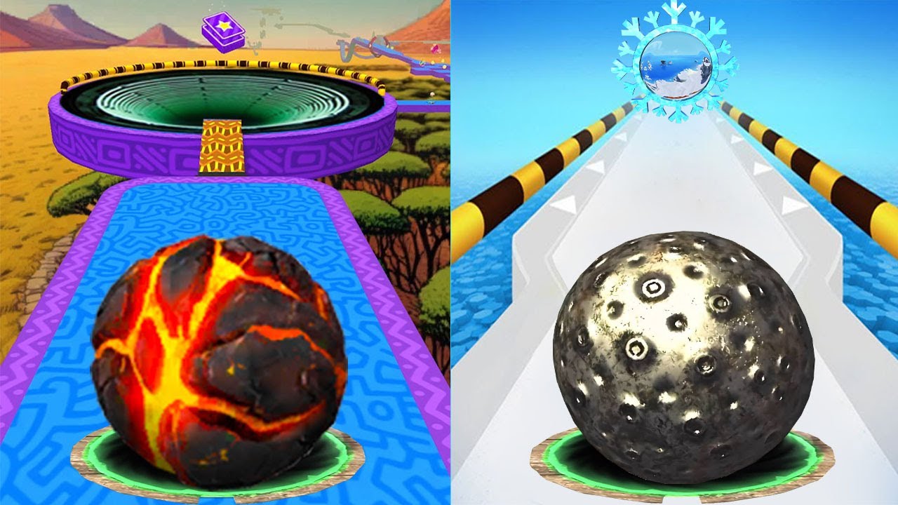 🌈 Going Balls VS Rolling Balance Ball 3D,Temple Rolling Balls,Rollance Adventure Ball,Action Balls