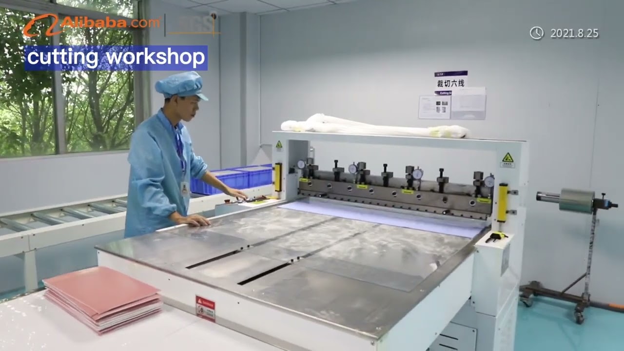 Manufacturer product thermal pads - show how we product thermal interface material - Uniontenda