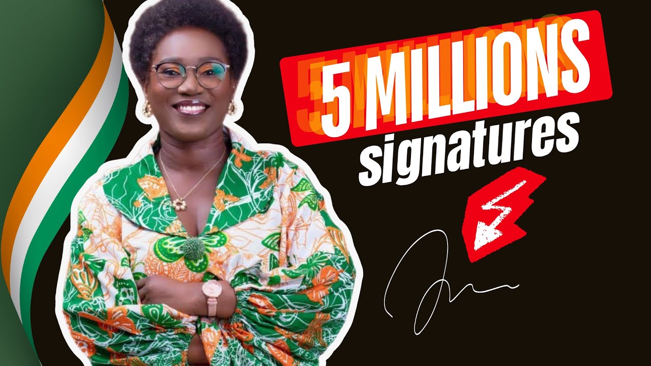 PULCHERIE GBALET #P&Eacute;TITION :  UN APPEL LANC&Eacute; &Agrave; 5 MILLIONS D'IVOIRIENS ET AMIS DE LA C&Ocirc;TE D'IVOIRE