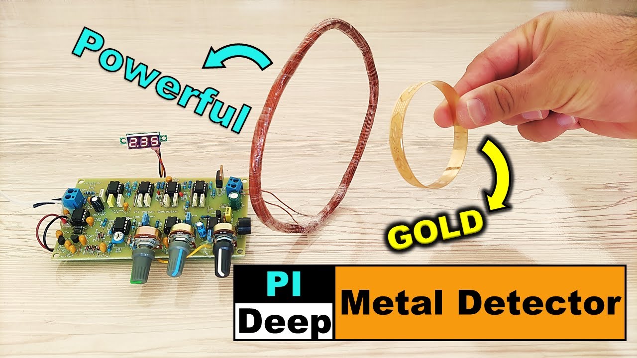 DIY powerful metal detector | Find elusive fine gold, everywhere