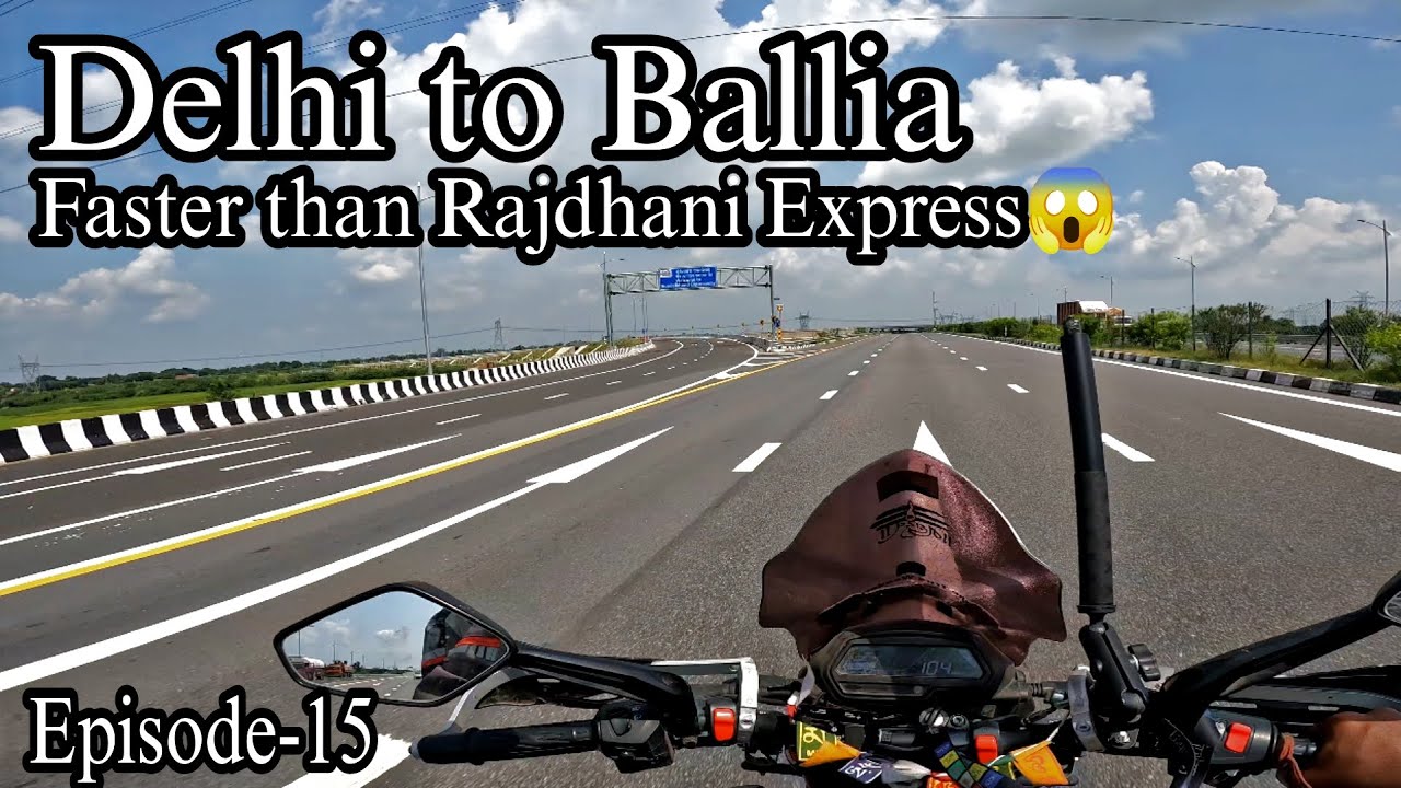Delhi To Ballia faster than Rajdhani Express