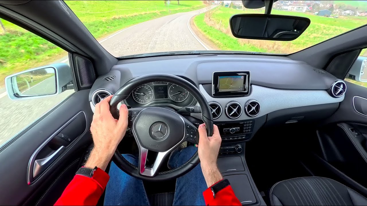 2013 Mercedes-Benz B180 [1.6 - 122 HP] POV Test Drive 4K