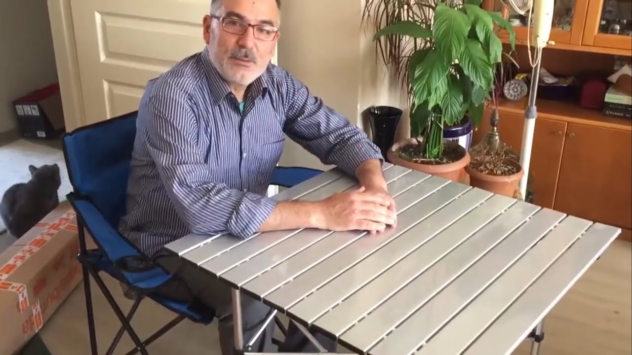 Katlanır Piknik, Plaj veya Kamp Masası Kurulumu ile İncelemesi - joystar Katlanır Masa
