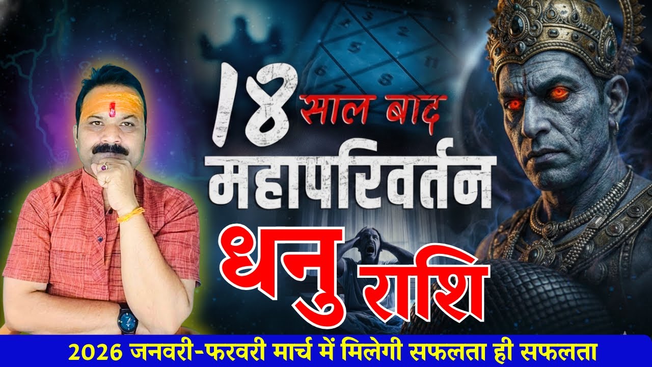 राहु हुआ 27 जनवरी 2026 अति बलवान | धनु राशि 2026 |  Sagittarius Horoscope | All is Well Rashifal