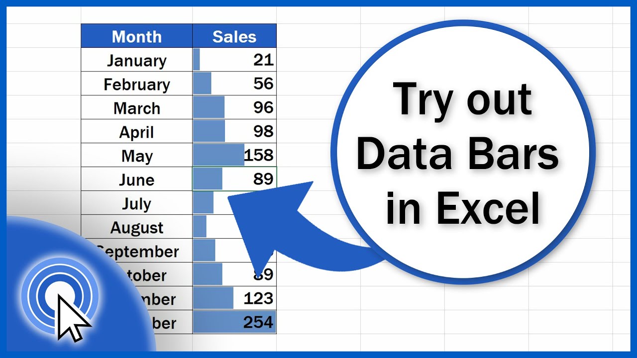 How to use Data Bars in Excel