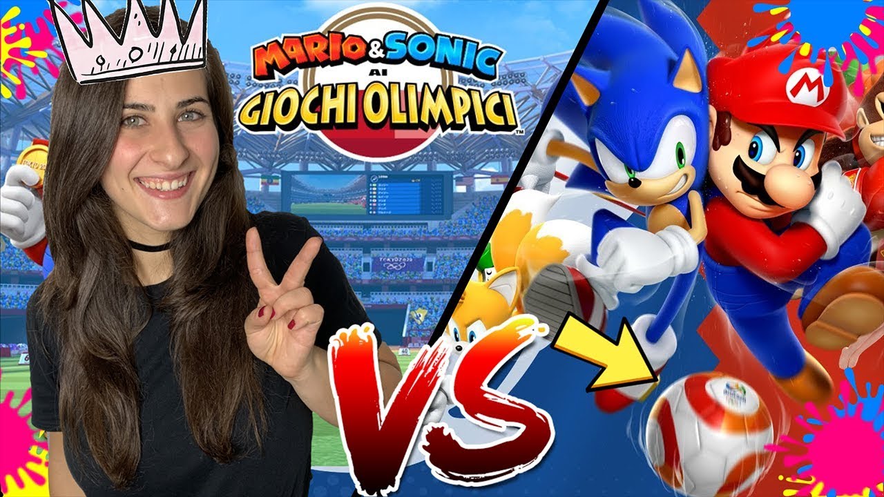 DOMINO TUTTE le PARTITE di CALCIO: GOAL ⚽ Mario e Sonic ai Giochi Olimpici Gameplay ITA By Francy