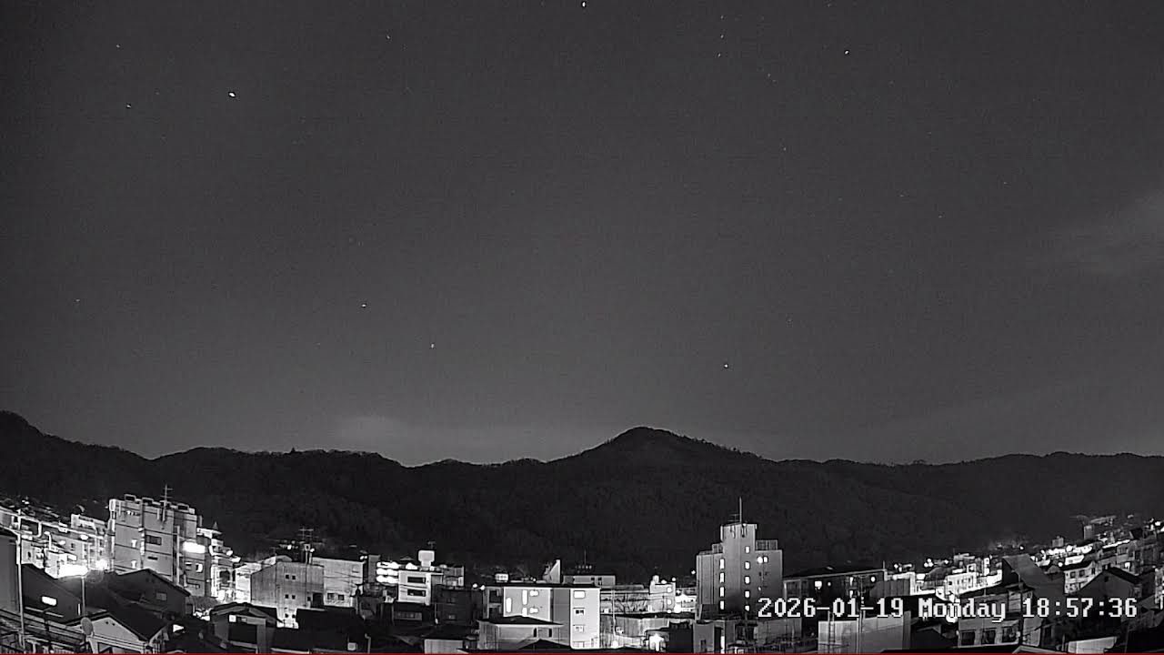 京都府京都市左京区大文字山ライブカメラ Kyoto Kyotoshi Live camera.world.cam
