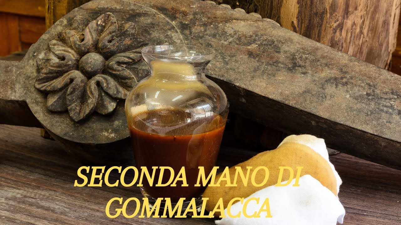 COME DARE LA 2° MANO DI GOMMALACCA