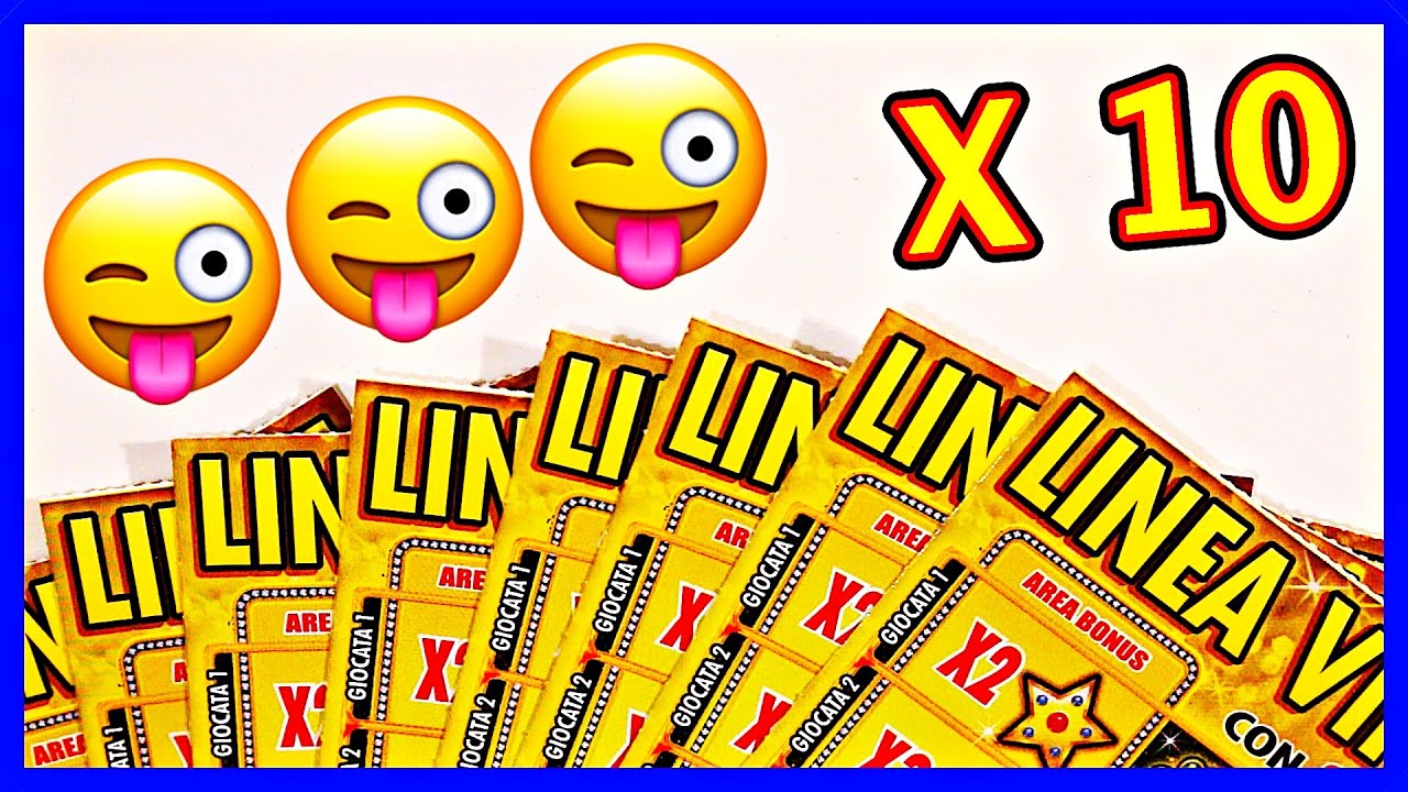 Gratta e Vinci: 𝗟𝗜𝗡𝗘𝗔 𝗩𝗜𝗡𝗖𝗘𝗡𝗧𝗘 𝘅 𝟭𝟬 😜😜😜😜😜