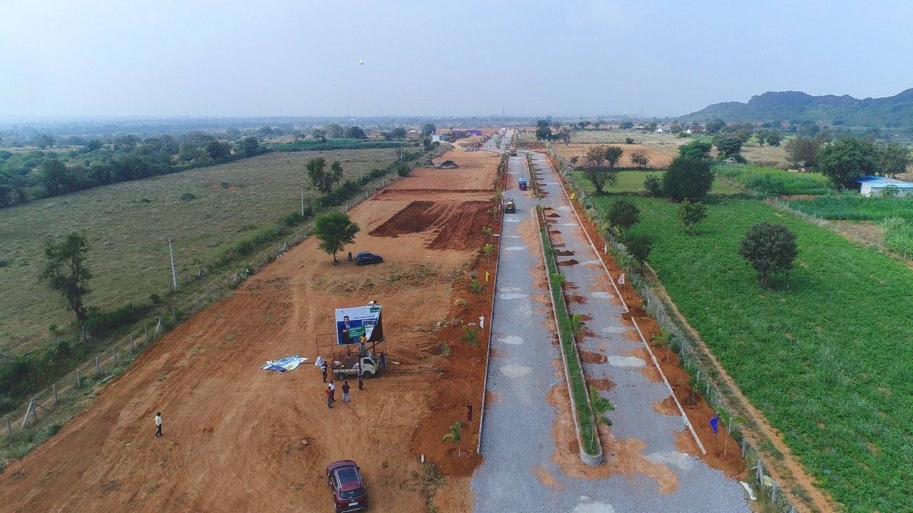 DTCP RERA APPROVED RESIDENTIAL OPEN PLOTS WITH LUXURY AMENITIES @ HYDERABAD PHARMA CITY FOR SALE