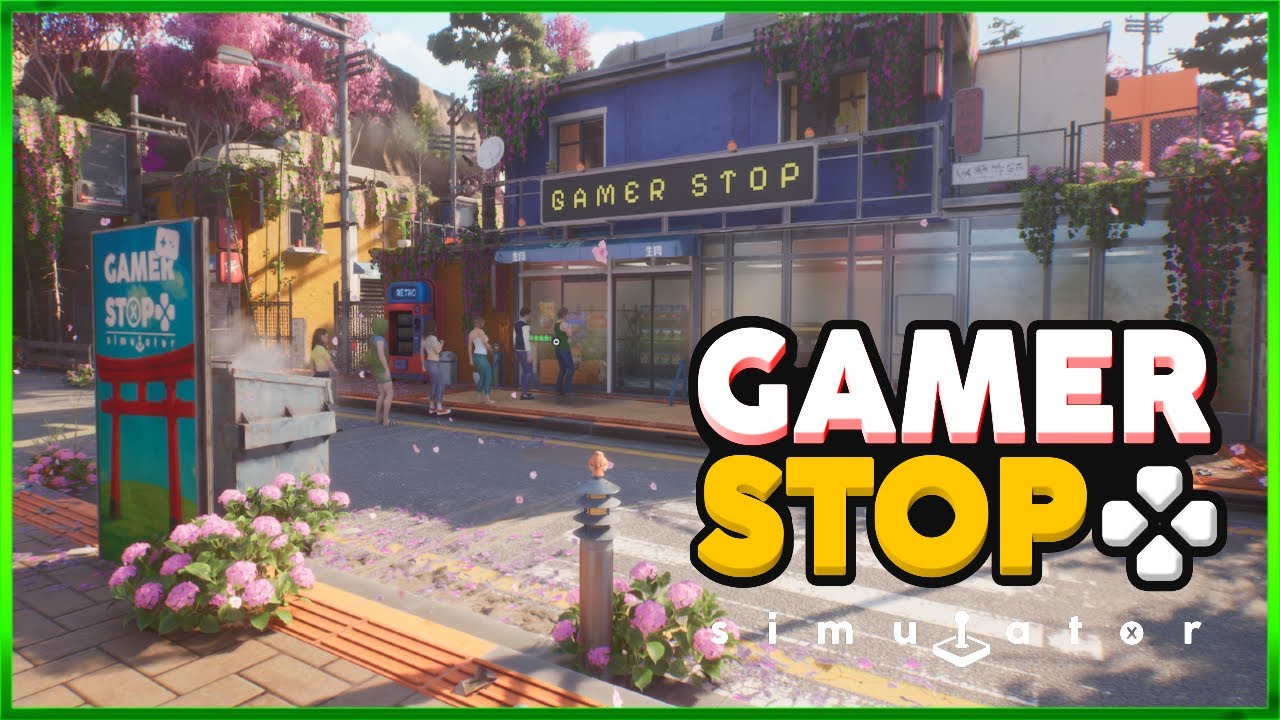 Я открыл магазин видеоигр в Японии - Gamer Stop Simulator - Эпизод №1