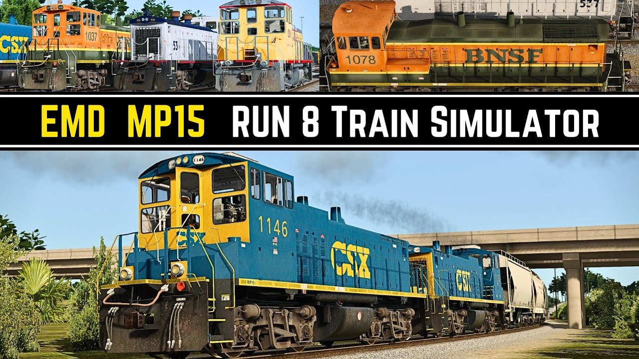RUN 8 | EMD MP15 pack 01 | #run8