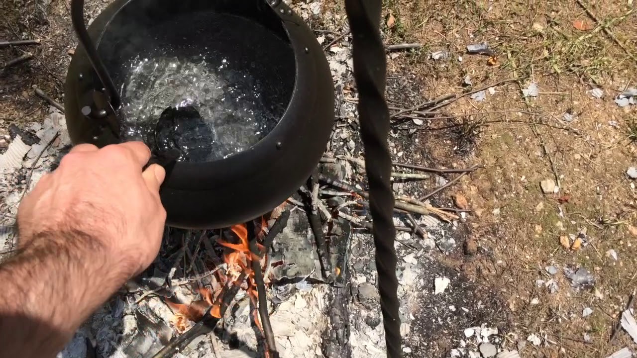 Hand Forged Iron Cookware In Action!