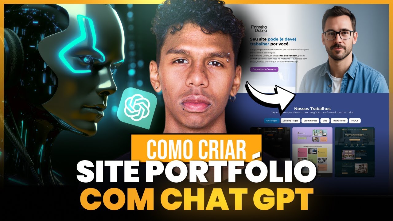 Crie Seu Portfólio Profissional com WordPress + ChatGPT | Passo a Passo COMPLETO
