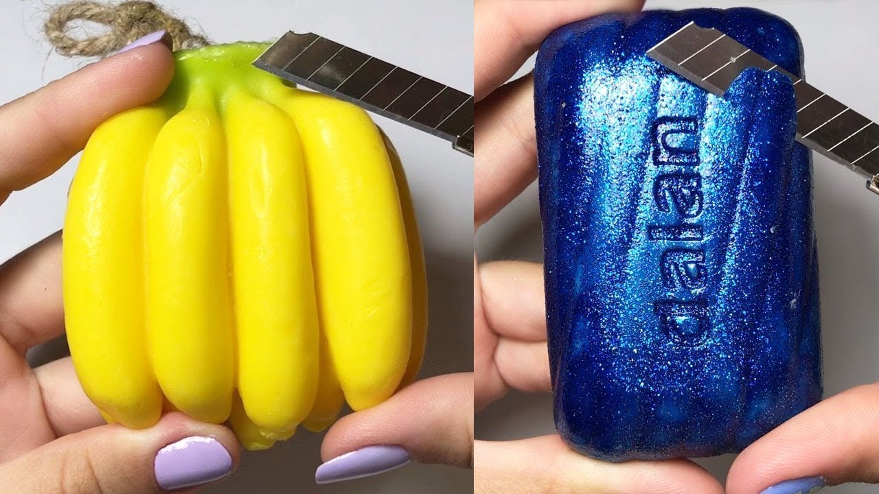 Soap Carving ASMR ! Relaxing Sounds ! (no talking) Satisfying ASMR Video #73