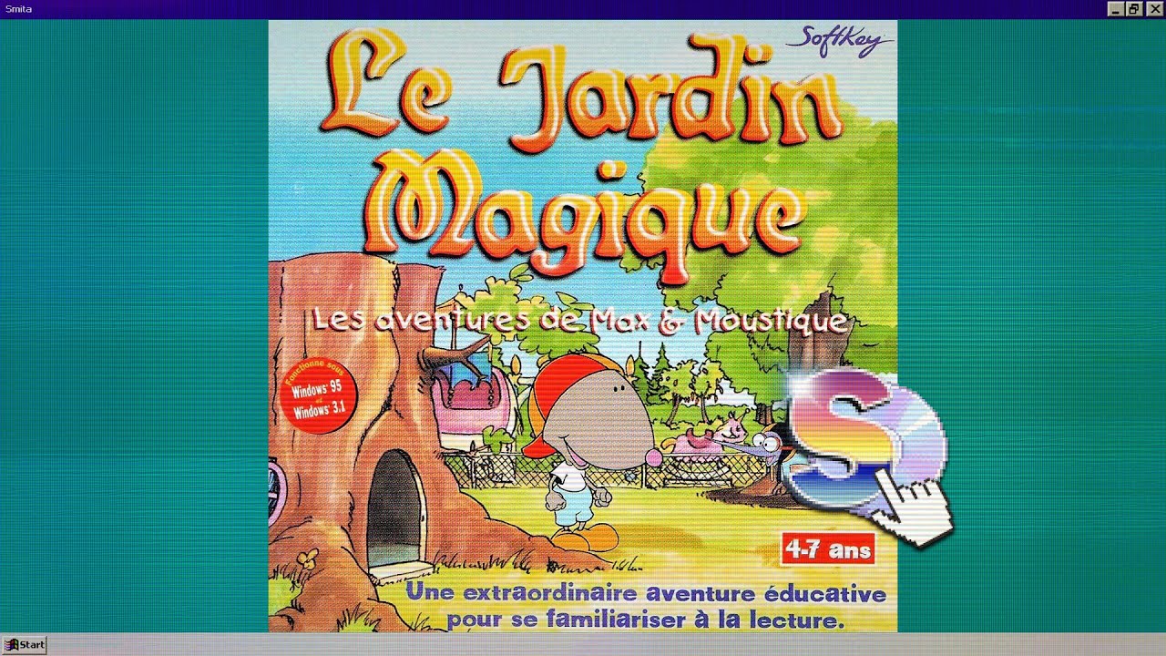 Les aventures de Max et Moustique - Le Jardin Magique | CD-ROM jeu pc complet