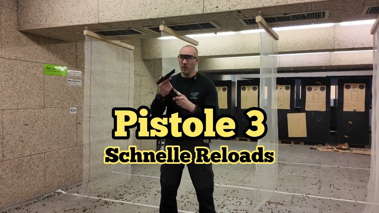 Pistole 3: So gehen RELOADS schnell und sicher #kurzwaffenausbildung #magazinwechsel