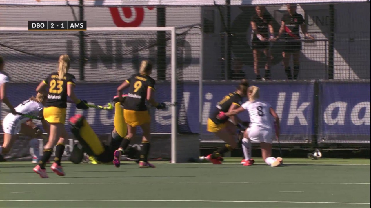 Hoofdklasse Dames - Samenvatting Den Bosch - Amsterdam (play-offs 2.2)