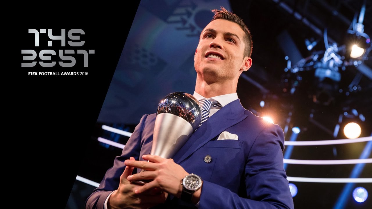 THE BEST FIFA MEN'S PLAYER 2016 - Cristiano Ronaldo - Award Presentation