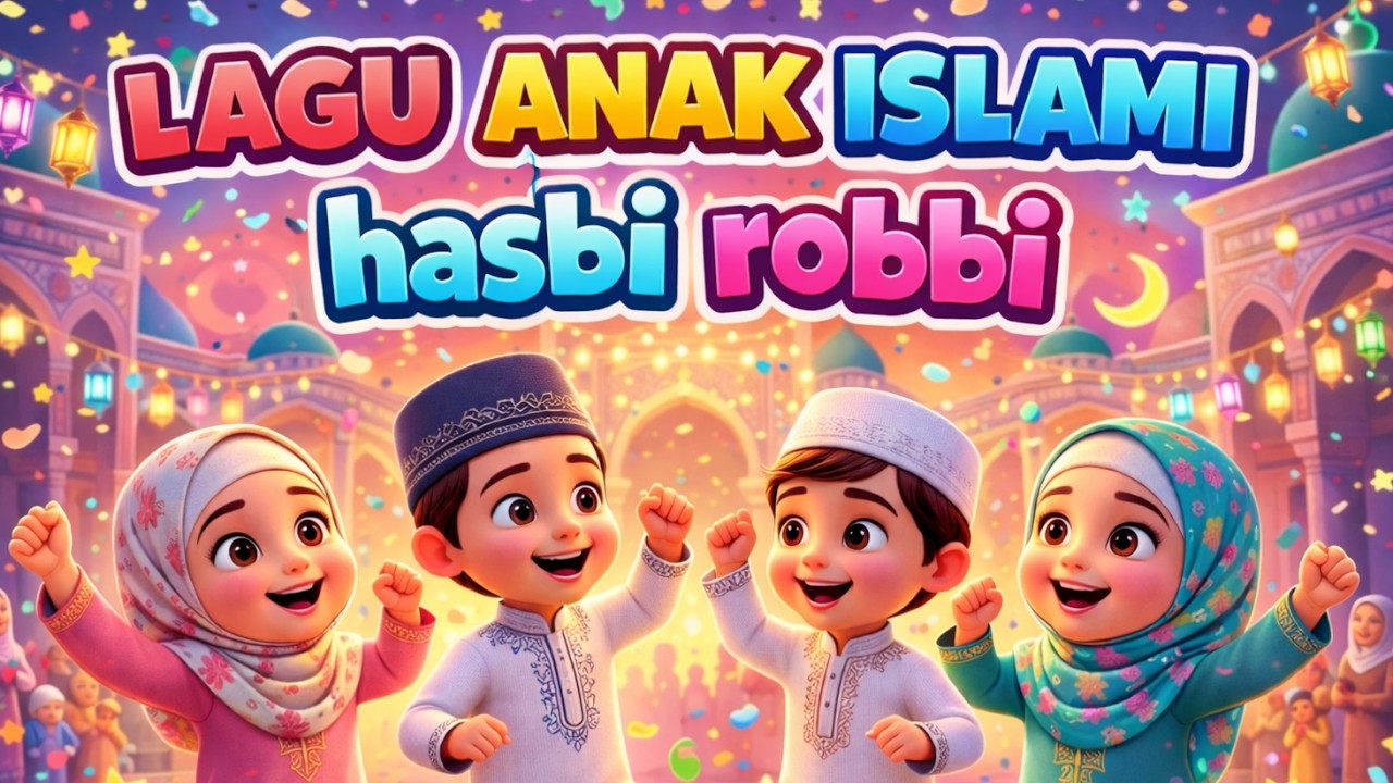 LAGU ANAK ISLAMI HASBI ROBBI 🎵 Sholawat Anak Paling Merdu & Ceria | Lagu Anak Muslim Terbaru 2026